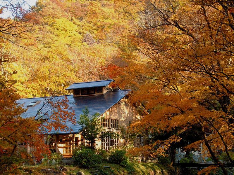 Lamp No Yado Aoni Onsen Otel Hirakawa Dış mekan fotoğraf