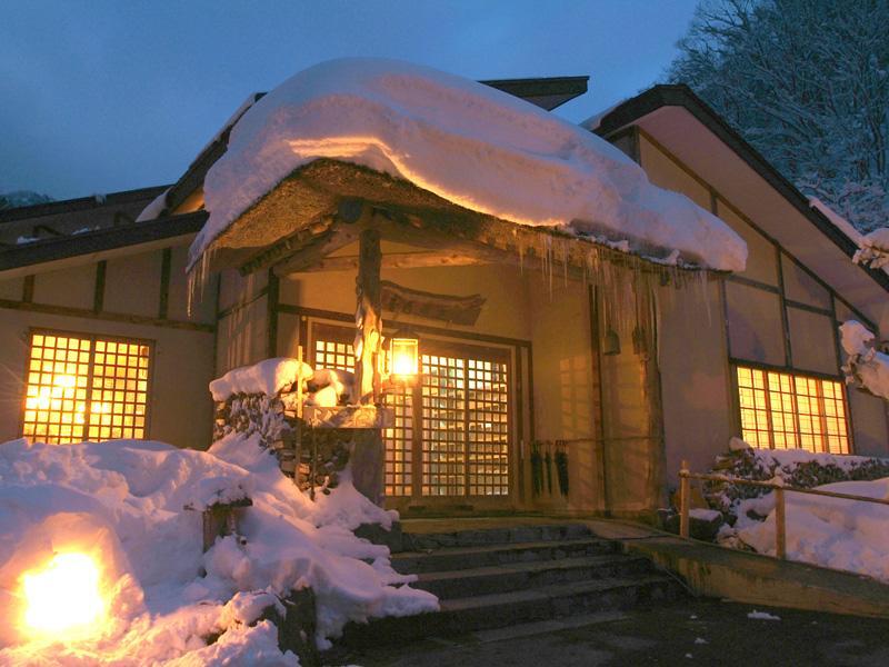 Lamp No Yado Aoni Onsen Otel Hirakawa Dış mekan fotoğraf